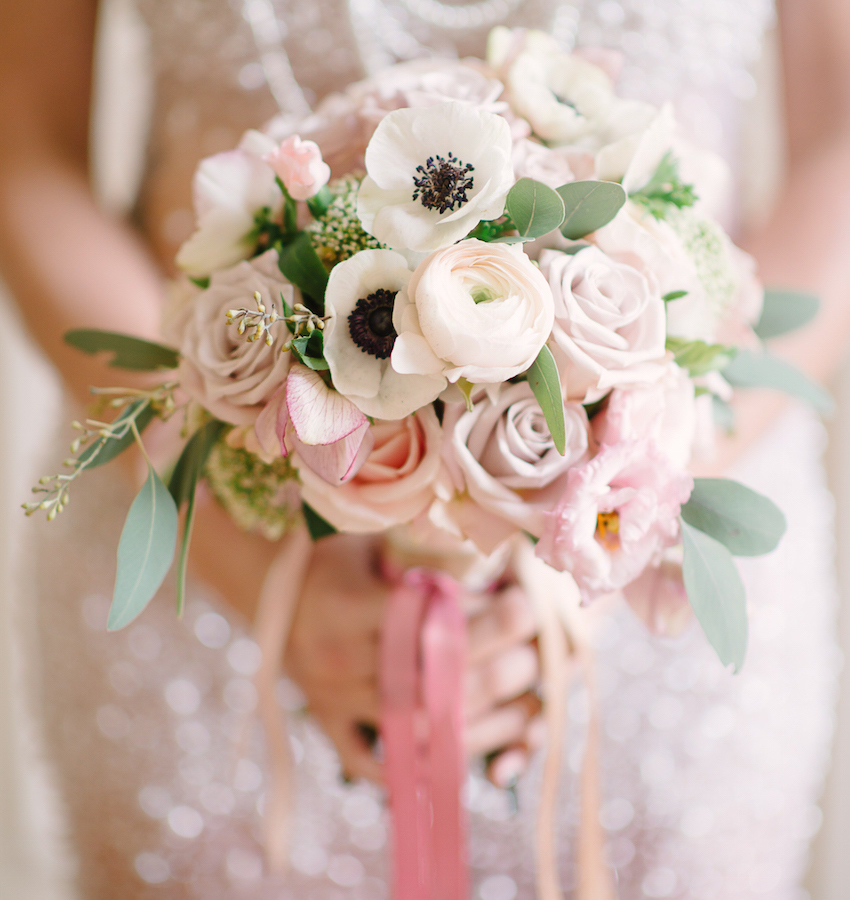 Wedding Flowers Anemone Bouquets & Anemone Centerpieces Inside Weddings